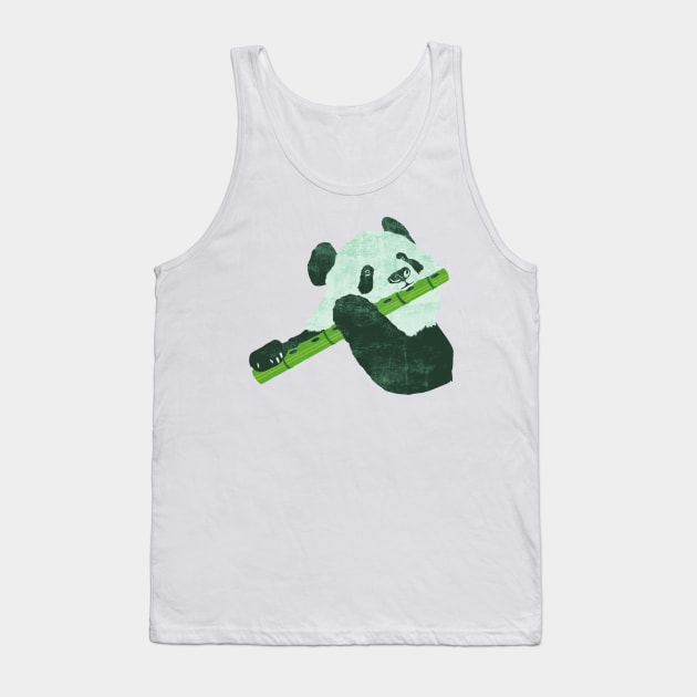 A musical panda Tank Top by Suzie